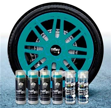 Sophisticauto 6 stycken Full Dip Blå Kingsley Glänsande sprejfolie
