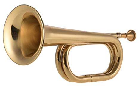 Lankater B Flat Bugle Blechbläser Trompete Kavallerie Drum-Instrument Mundstück Für Schulband