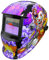 Zorax Auto Darking Welding Helmet (Joker), Large View, Solar & Battery Powered, Grinding Function, DIN9~13 Shade, Safety Gear