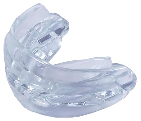 Eljeczt Dispositivo Anti Ronquidos Anti Ronquidos Ferula Lingual Boquilla Antirronquidos Tapón De Ronquidos De Posicionamiento De Mandíbula Ajustable Sueño para Hombres Y Mujeres, 2 Piezas