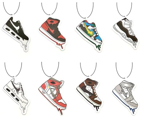 Duftbaum Auto Set - Personalisierter Lufterfrischer, Car Air Freshener mit Lustigem Design, Automatischer Duftspender, Tuning Duftanhänger