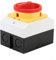 CNANRNANC Hauptschalter Leistungsschalter 16A Wasserdichter UKP-Trennschalter, 3-poliger Dreh-Ausschalter IP65 Schalte, Reparaturschalter/Schwarz, -25℃ bis +80℃