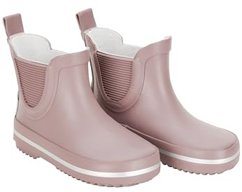 Mikk-line Bottes en caoutchouc courtes pour enfant | Bottes en caoutchouc pieds nus | Bottes de pluie imperméables pour enfants | Bottes de pluie courtes pour enfants | Bottes de pluie pour enfants