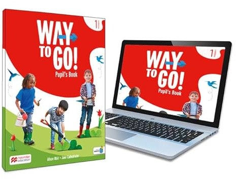 Way to Go! 1 Pupil's Book: libro de texto de inglés impreso con acceso a la versión digital