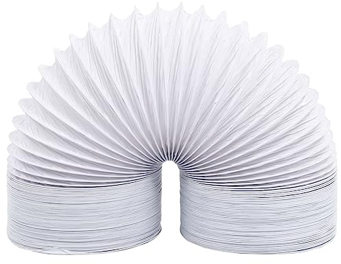 vidaXL Condotto di Ventilazione Flessibile Antideflagrante Tubo Scarico Vapore Aerazione Ricambi Condizionatore in PVC 6m 15 cm
