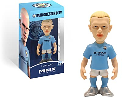 MINIX - Manchester City - Erling Haaland 9 - #131 - Figurine à Collectionner 12cm