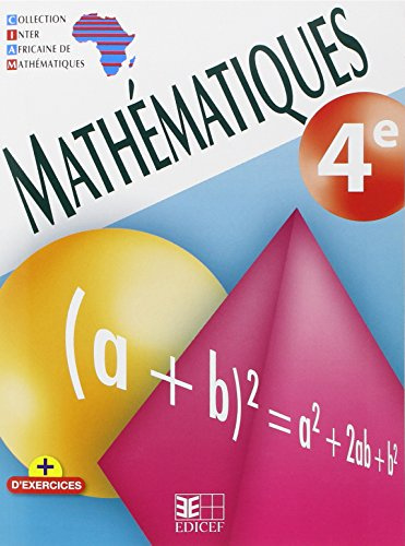 MATHEMATIQUES 4E CIAM NED ELEVE