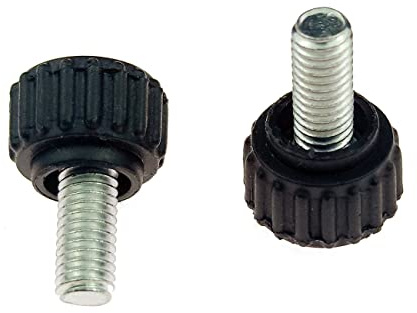 20-Piece M6 Thumbscrews Threaded Knurled Thumbscrew Grip Knobs Thumb Screw for Machinery Latche with Storage Case (M6 x12)¡­