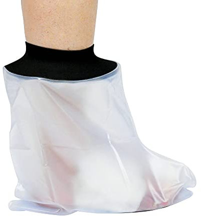 HKF HO KI HO Protège Plâtre Pied Étanche,Protecteur imperméable en plâtre de cheville adulte, protecteur imperméable de plâtre, protecteur de bandage pour douche/bain