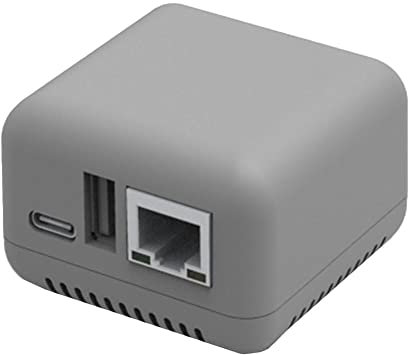 WSRRDRECVHi Serveur d'impression réseau avec 1x 10/100 Mbps RJ-45 LAN port WiFi Fonction réseau Support Android XP Pour Windows USB 2.0 Port BT 4.0