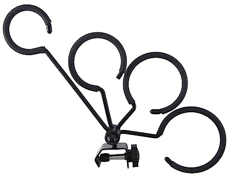 Wanjorlay Trompete Trompete Posaune Blasinstrument Dämpferhalter Multifunktionstablett Lenkbare Halterungsteile