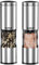 Dallfoll Salt and Pepper Grinder, Stainless Steel Manual Salt and Pepper Mills Set with Adjustable Ceramic Grinding Core, Manual Design with Effortless Operation