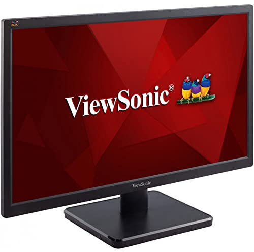 Viewsonic VA2223-H 54,6 cm (22 Zoll) Monitor (Full-HD, HDMI, VGA, Eye-Care, Eco-Mode) Schwarz
