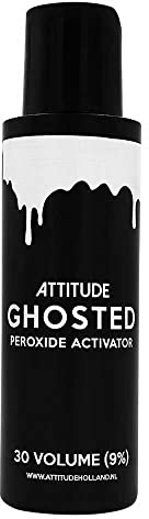 Attitude Hair Dye - Ghosted 30 Volume (9%) Peroxide Decolorante para el cabello - Blanco