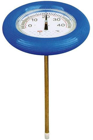 Productos QP - Termometro galleggiante per piscina, ideale per acque esterne, galleggiamento orizzontale