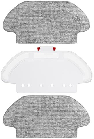 Jegehoyo Mopa con Placa de Repuesto para Xiaomi S12/Mop 2S/Mop Pro/Mop P/S10 EU/STYJ02YM/Viomi V2 Pro/V3 SE Robot Aspirador Mop Pad Soporte para fregona