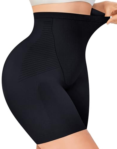 KUMAYES Women Tummy Control Knickers Shapewear High Waisted Body Shaper Shorts Butt Lifter Panties Underwear