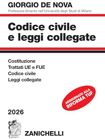 Codice civile e leggi collegate 2026