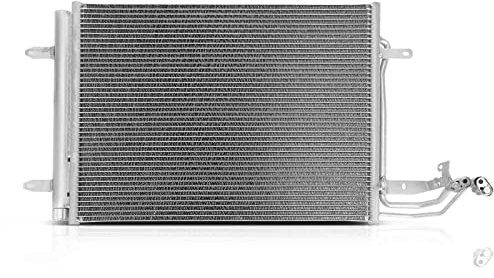 Frankberg Kondensator Klimaanlage Kompatibel mit C.a.d.d.y III 2CB 2CA 1.4L-2.0L 2004-2008 T.o.u.r.a.n/T.o.u.r.a.n Van 1T1 1T2 1.4L-2.0L 2003-2010 Replace# 1T0820411B