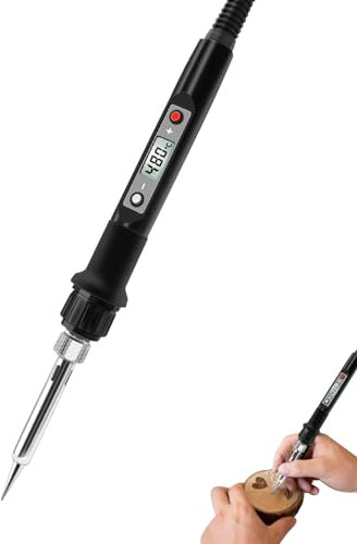 Brennstempel Set Für Holz, Brandmalkolben Mit Buchstaben - DIY Wood Burning Carving Set, Brennkolben Für Brandmalerei, Leder Stempel Für Holzbearbeitung (B)