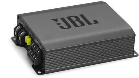 JBL Stage GT 60041 Car Hifi Autoradio Verstärker 1240W Max 90W RMS von Harman Kardon - Class-D 4 Kanal Endstufe Auto, mit HPF & LPF Filter für Front/Rear Setups Oder 2+1 Kanal Gebrückt mit Subwoofer