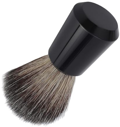 Brocha de afeitar para hombre, pelo sintético con espuma eficiente, diseño de mango elegante para una experiencia de afeitado Superior
