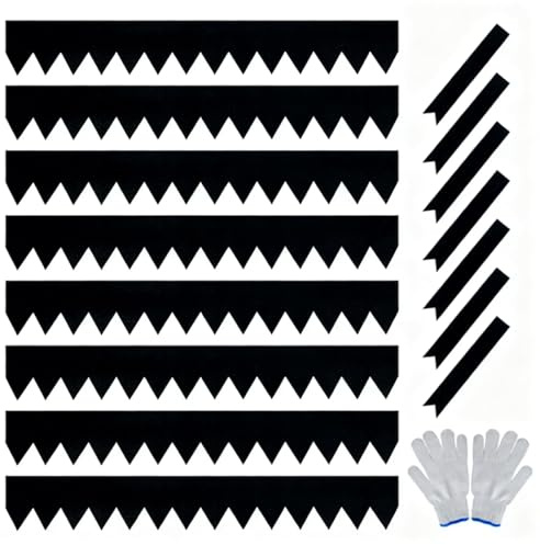GarveeHome Rabattkant galvaniserad metall, rabattinfattning, klippkant, palisade, trädgårdsbädd, flexibel rullbord, gräskant, palisade, trädgårdsstaket, staket för trädgård