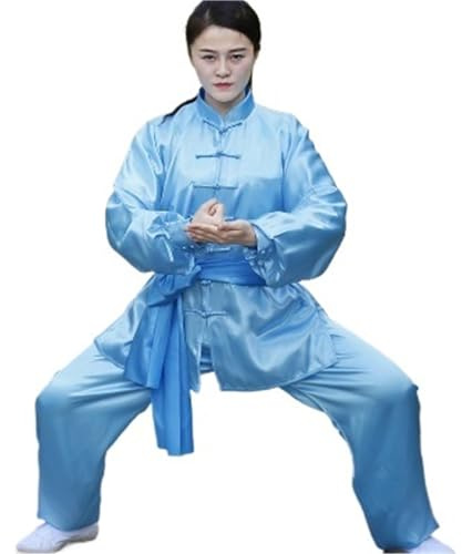 XUCZHAI Tai Chi-dräkt, serviceuniformer kampsport show, för barn och vuxna, herr dam i samma stycke, kläder