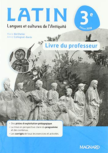 Latin 3e (2018) - Livre du professeur