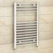 800 x 300mm (H x W) Bathroom Central Heating Straight Ladder Towel Rail Radiator - Chrome Finish