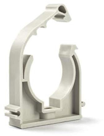 Lot de 50 clips de fixation pour tuyau simple 32 mm