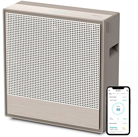 COWAY Airmega 250S WiFi, air purifier up to 131 m², GreenHEPA™ technology, removes 99.999% of all particles, viruses, bacteria, aerosols up to nano size of 0.01 µm*, timer function