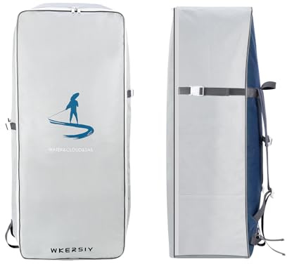 Ailgely Mochila para Tabla de Paddle 105L, Impermeable, de Gran Capacidad, portátil, de Tela Oxford, Bolsa para Tabla de Surf Sup, 94 * 40 * 28cm