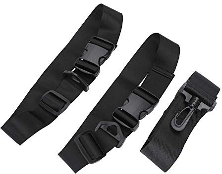 Keenso Snowboard Strap, Nylon Snowboard Sleeve Carry Strap Bindings Yoga Mat Shoulder Sling Carrier Ski Accessory