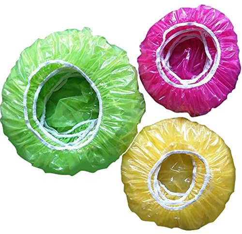 Couvercle de Protection Alimentaire éLastiques - 60 Pièces en Plastique Réutilisables et Colorées pour Protéger les Légumes