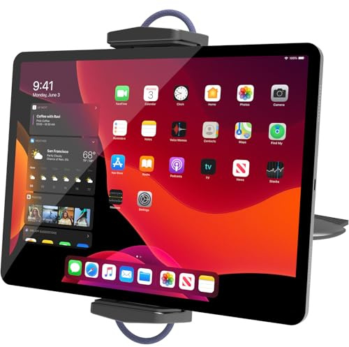 APPS2Car for Sturdy iPad Holder for Car CD Slot Tablet Mount, 2-in-1 Universal 4.7-13 Holder for iPad Pro 12.9 13 Air Mini, iPhone, Galaxy Z Fold, Adjustable 360° Rotation, Road Trip Essentials