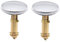 JZK 2 Stück 38 mm Pop up Abflussstopfen, Waschbecken klick Klack Federstopfenstopfen, Pop up Waschbecken Abflussstopfen, Ersatz für Badezimmer Waschbecken Abflussstopfen