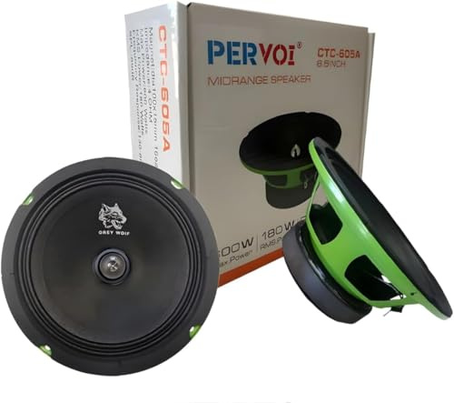 Coppia Midrange Speaker 16 Cm Max Power 600 Watt alta efficienza medio basso woofer