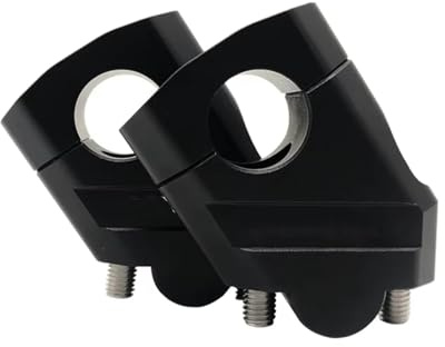 CAQRBCX Compatible con Suzuki para DL650 para VStrom 22 Mm Manillar Motocicleta Elevador Manillar Abrazadera Montaje En Barra Manillar Elevador Manillar Abrazaderas Accesorios Torretas Manillar Moto