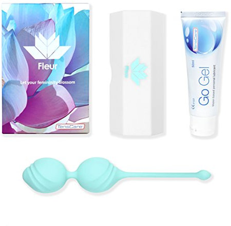 Tenscare Fleur Beckenbodentraining Kugeln- 100% Medizinisches Silikon Beckenbodentrainer Kegel Balls Zur Blasenkontrolle Und Training, Steigerung Des Orgasmus