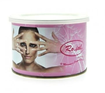 Trade Shop Traesio Barattolo Cera Depilatoria Liposolubile Titanio, Rosa - 400 ml