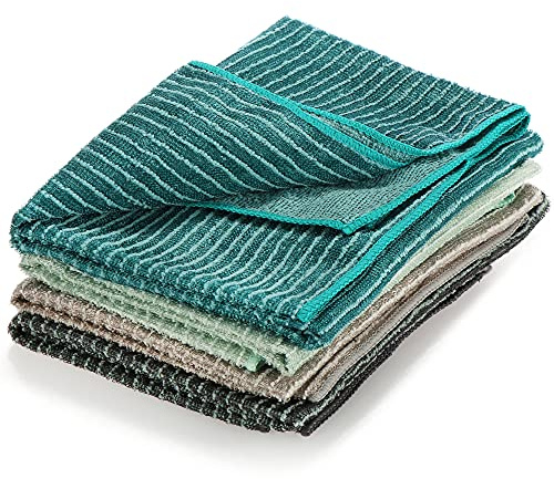 com-four® 4X Panno in Microfibra XL - Panno per la Pulizia in Microfibra - Panno per la Pulizia di vetri, Cucina, Bagno, Auto - Panno Multiuso Riutilizzabile