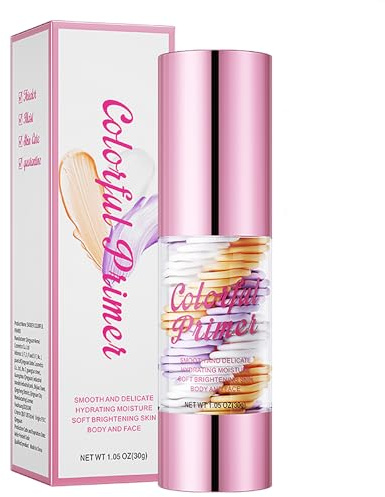 Crema Aislante Tricolor, Base Correctora De Imprimación, Corrector Prebase De Maquillaje Húmedo, Base De Imprimación De Maquillaje Facial, Unifica El Tono De La Piel, Repara E Hidrata La Piel