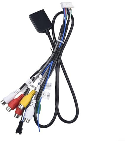 JINSBON Adaptateur pour carte SIM de voiture pour radio multimédia GPS 4G Connecteur de câble 20 broches fournit une connexion réseau fiable