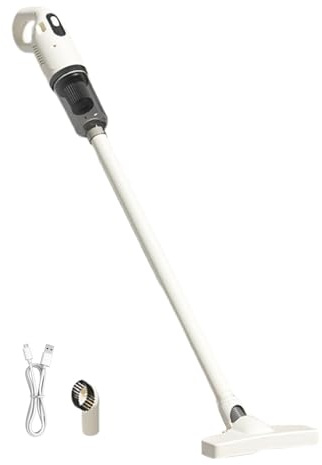 Moxeupon Aspirateur Vertical, aspirateur sans Fil,Vasse de bâton sans Fil à Main | Outil d'élimination de la poussière à Forte Aspiration pour la Maison, Les Tapis, Les planchers durs, la Voiture