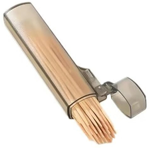 Porte-camarade De Voyage - Étui De Voyage Transparent De Dents | Rétiné De Stockage De Couvercle De Fil Dentaire Portable Avec Couvercle | Boîte D'organisateurs De Cueillette De Fil Léger Pour Pique-n