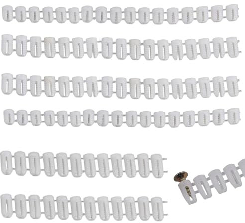 600 PCS 3 SIZES Plastic Hinge Dowel Inserts M4*8 M4*10 M4*12 Hinge Expansion Dowels for M3.5-4mm Screws
