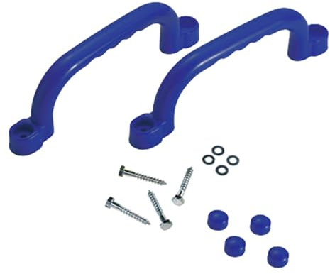 Zambuph 2 Teile/Satz Kinder Kletterwand Griffe Set Von 2 Outdoor Haltegriffe ABS Klettergerüst Zubehör Outdoor Klettern Griffe, B