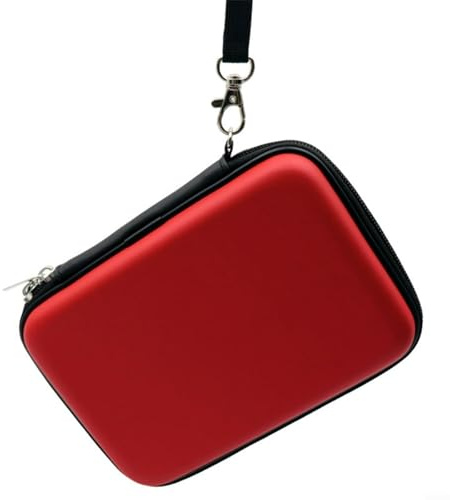 Estuche rígido de EVA para dardos con 6 ranuras, organizador de vuelos y ejes para dardos de punta suave de acero, bolsa de almacenamiento compacta de viaje