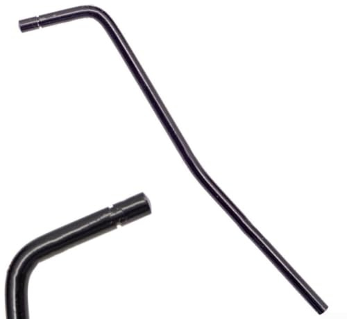 Wodsty Levier trémolo vissable 6 mm pour guitare électrique Argenté (noir) | Ajustement parfait pour filetage de 6 mm, montage facile, métal durable, aspect argent, maintien parfait